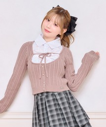 apres jour（アプレジュール）の「シャツドッキングニット（ニット/セーター）」