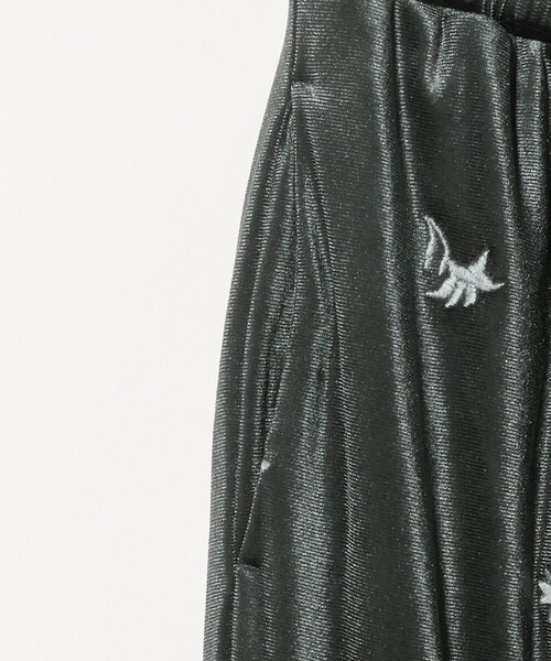 CITEN（シテン）の「＜CITEN＞ベロアエンブロイダリーカットパンツ（その他パンツ・レディース・ダークグリーン/オリーブ・M/S）」の6枚目の写真