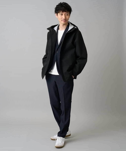 a.v.v(アーヴェヴェ)の「【撥水・防風・花粉防止・ストレッチ】SORONAラミネートコーティングマウンテンパーカー(その他アウター・メンズ・ベージュ/ブラック・46/48/50)」の10枚目の写真