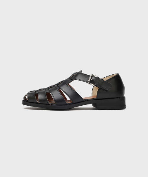 FIRENZE ATELIER（フィレンツェアトリエ）の「[SECOND.A] ユニセックスハンドメイドフィッシャーマンサンダル2NDS011B [ブラック]（サンダル・レディース・その他・23cm/25cm/26cm/27cm/28cm）」の10枚目の写真