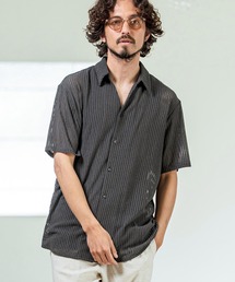 AFTERHOURS / アフターアワーズ】OPEN COLLAR SHIRT S/S PO/オープン