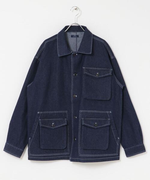 セール】デニム カバーオール（カバーオール）｜ITEMS URBANRESEARCH