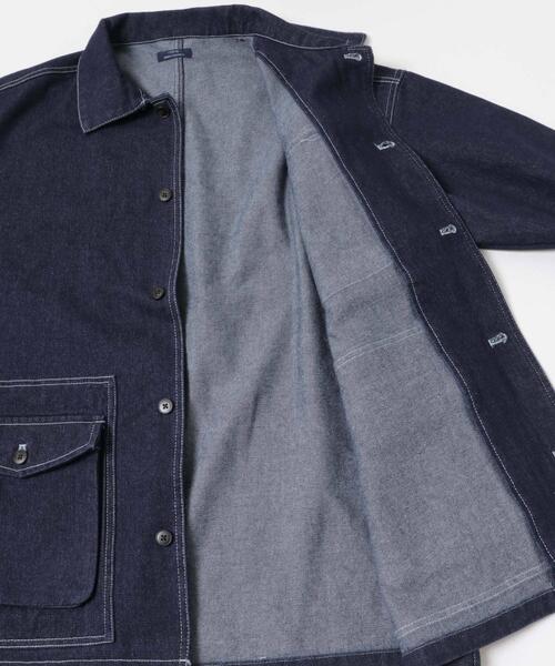 ITEMS URBANRESEARCH（アイテムズ アーバンリサーチ）の「デニム カバーオール（カバーオール・メンズ・ブラック/ネイビー/ブルー・MEDIUM/LARGE）」の8枚目の写真