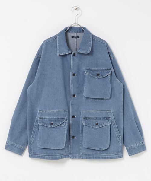 セール】デニム カバーオール（カバーオール）｜ITEMS URBANRESEARCH