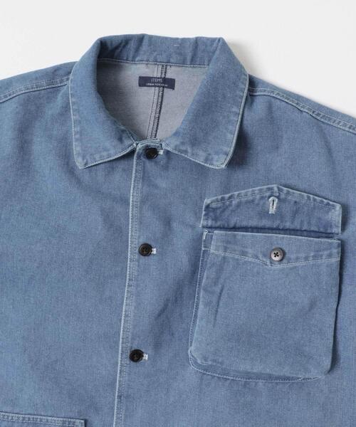 ITEMS URBANRESEARCH（アイテムズ アーバンリサーチ）の「デニム カバーオール（カバーオール・メンズ・ブラック/ネイビー/ブルー・MEDIUM/LARGE）」の13枚目の写真