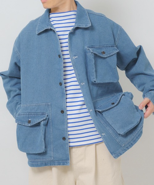 セール】デニム カバーオール（カバーオール）｜ITEMS URBANRESEARCH