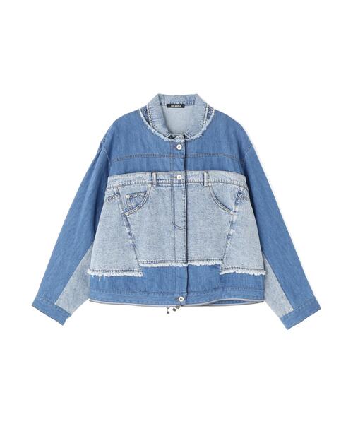AULA AILA（アウラアイラ）の「AULA AILA/アウラアイラ/4WAY DENIM JACKET（デニムジャケット・レディース・ブラック/ブルー・0）」の19枚目の写真