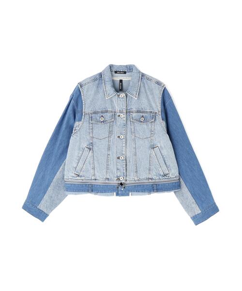 AULA AILA（アウラアイラ）の「AULA AILA/アウラアイラ/4WAY DENIM JACKET（デニムジャケット・レディース・ブラック/ブルー・0）」の21枚目の写真