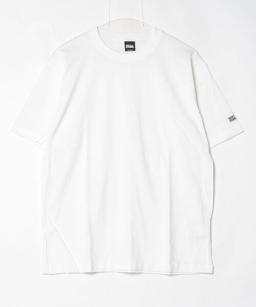 FIRST DOWN(ファーストダウン)の「ファーストライトロゴ スリーブTシャツ(Tシャツ/カットソー・メンズ・ブラック/ホワイト/杢グレー・XL/L/M/S/XXL)」の1枚目の写真