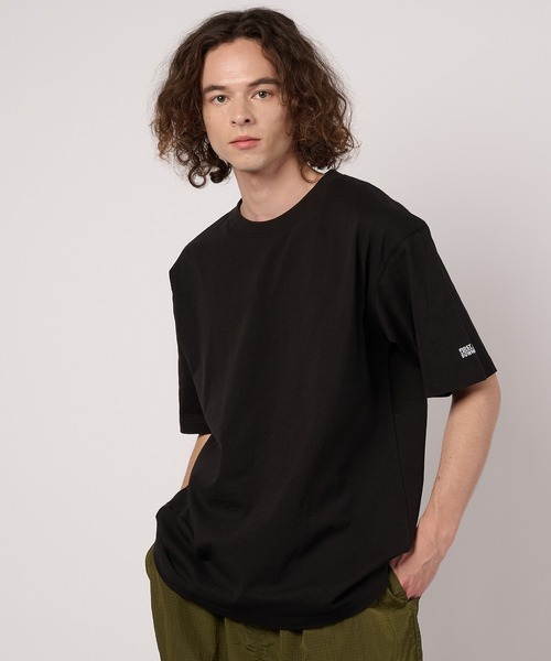 FIRST DOWN(ファーストダウン)の「ファーストライトロゴ スリーブTシャツ(Tシャツ/カットソー・メンズ・ブラック/ホワイト/杢グレー・XL/L/M/S/XXL)」の8枚目の写真