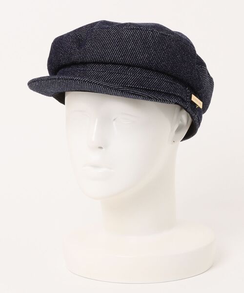 MAISON Birth（メゾンバース）の「MAISON Birth メゾンバース / LOOSE WASH MARINE CAP ルーズウォッシュマリンキャップ / MB-26105（キャップ・レディース・ブルー/ダークネイビー・FREE）」の6枚目の写真