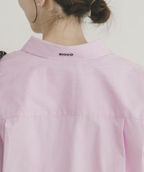 ITEMS URBANRESEARCH（アイテムズ アーバンリサーチ）の「レギュラーカラー刺シュウシャツ（シャツ/ブラウス・レディース・ピンク系その他/ホワイト/ブルー系その他・FREE）」の17枚目の写真