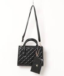 2WAY チェーン キルティングバッグ」に該当するショルダーバッグ