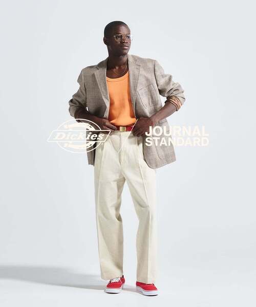 Dickies(ディッキーズ)の「Dickies / ディッキーズ 別注 リゾート ステート パンツ(その他パンツ・メンズ・ブラック/カーキ/ホワイト/グリーン/ブルー系その他・MEDIUM/LARGE)」の2枚目の写真