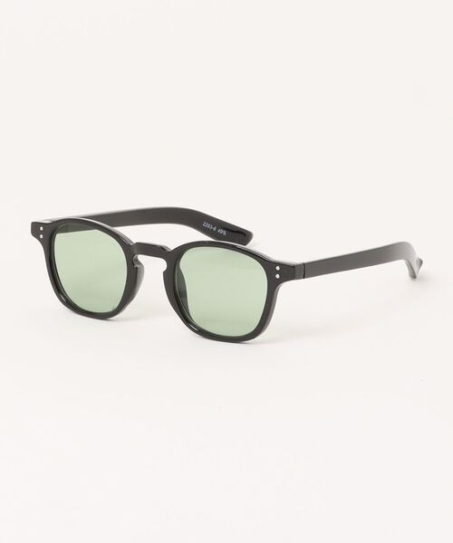 Revo.（レボ）の「WELLINGTON COLOR LENS SUNGLASSES / ウェリントン カラーレンズ サングラス クリアフレーム【UNISEX】（サングラス・レディース・シャンパン/ライトグレー/ブラウン/ライトグリーン/ブラック/ライトベージュ/ライトブルー・FREE）」の5枚目の写真