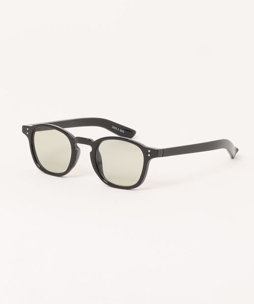 Revo.（レボ）の「WELLINGTON COLOR LENS SUNGLASSES / ウェリントン カラーレンズ サングラス クリアフレーム【UNISEX】（サングラス・レディース・シャンパン/ライトグレー/ブラウン/ライトグリーン/ブラック/ライトベージュ/ライトブルー・FREE）」の3枚目の写真