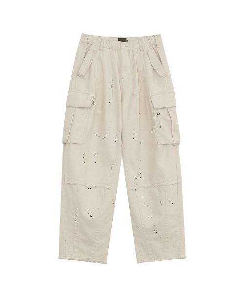 DEFGARMENTS（デフグラメンツ）の「LAYERED CARGO PANTS [IVORY]（その他パンツ・レディース・その他・SMALL/MEDIUM/LARGE/X-SMALL）」の4枚目の写真