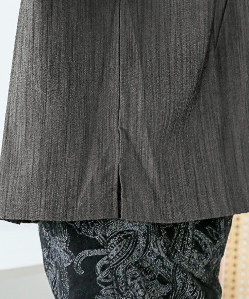 LUXSTYLE（ラグスタイル）の「レギュラーカラーリラックス半袖シャツ（シャツ/ブラウス・メンズ・ブラック/ブラックミックス・L/M）」の12枚目の写真