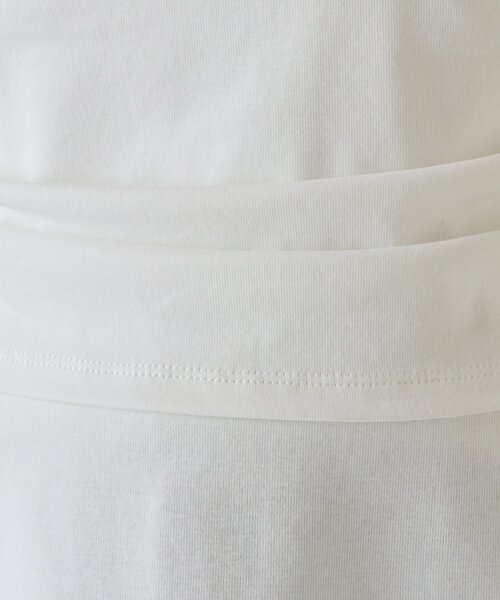goocy(グーシー)の「【一枚で決まる!】ワンショルレヤード風トップス(Tシャツ/カットソー・レディース・ブラック/チャコールグレー/ホワイト・FREE)」の11枚目の写真