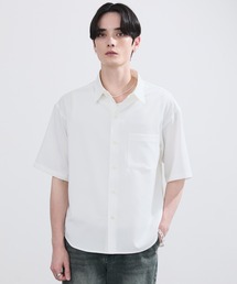 LUENNA | 【LUENNA】Compact Half Sleeve Regular Collar Shirt / コンパクト半袖レギュラーカラーシャツ(シャツ/ブラウス)