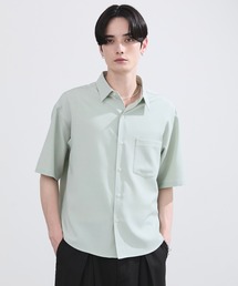 LUENNA | 【LUENNA】Compact Half Sleeve Regular Collar Shirt / コンパクト半袖レギュラーカラーシャツ(シャツ/ブラウス)