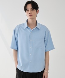 LUENNA(���G�i)�́yLUENNA�zCompact Half Sleeve Regular Collar Shirt / �R���p�N�g�������M�����[�J���[�V���c(�V���c/�u���E�X)