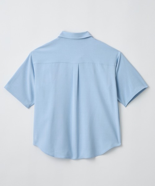 LUENNA(ルエナ)の「【LUENNA】Compact Half Sleeve Regular Collar Shirt / コンパクト半袖レギュラーカラーシャツ(シャツ/ブラウス・メンズ・ライトブルー/ダークブラウン/ブラック系1・S/M/L)」の6枚目の写真