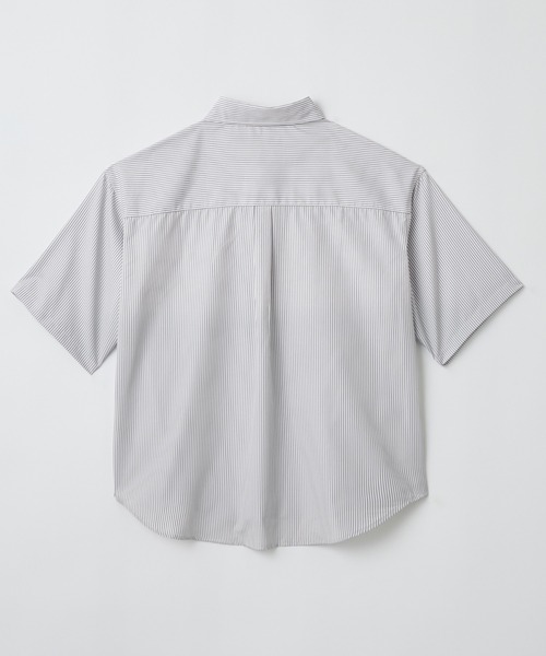 LUENNA(ルエナ)の「【LUENNA】Compact Half Sleeve Regular Collar Shirt / コンパクト半袖レギュラーカラーシャツ(シャツ/ブラウス・メンズ・ライトブルー/ダークブラウン/ブラック系1・S/M/L)」の13枚目の写真
