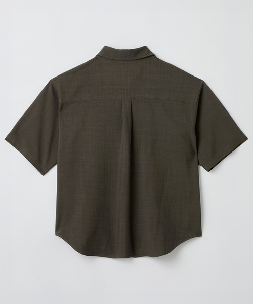 LUENNA(ルエナ)の「【LUENNA】Compact Half Sleeve Regular Collar Shirt / コンパクト半袖レギュラーカラーシャツ(シャツ/ブラウス・メンズ・ライトブルー/ダークブラウン/ブラック系1・S/M/L)」の16枚目の写真