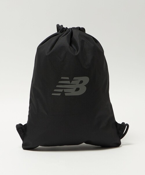 NEW BALANCE（ニューバランス）の「＜New Balance＞ドローストリングバッグ（11L） / キッズ（バックパック/リュック・キッズ・ブラック/ネイビー・FREE）」の2枚目の写真