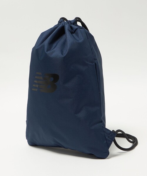NEW BALANCE（ニューバランス）の「＜New Balance＞ドローストリングバッグ（11L） / キッズ（バックパック/リュック・キッズ・ブラック/ネイビー・FREE）」の5枚目の写真