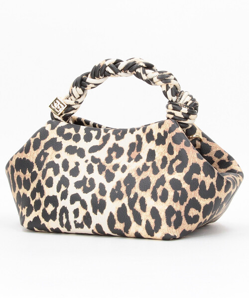 GANNI（ガニー）の「GANNI/ガニー Bou Small Grained Printed / B2100039 / 2WAY ハンドバッグ / ショルダーバッグ（ショルダーバッグ・レディース・レオパード・ONE SIZE）」の3枚目の写真