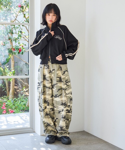 PBLIM（ページボーイリム）の「《UNISEX》アソートカーゴパンツ（カーゴパンツ・レディース・チャコールグレー/ブラック/カモフラージュ・LARGE/MEDIUM）」の22枚目の写真