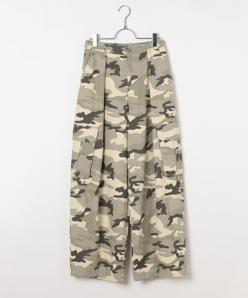 PBLIM（ページボーイリム）の「《UNISEX》アソートカーゴパンツ（カーゴパンツ・レディース・チャコールグレー/ブラック/カモフラージュ・LARGE/MEDIUM）」の14枚目の写真