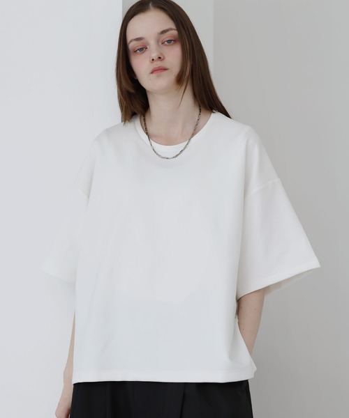 SOCCE(ソーシー)の「高機能コットンポンチUネックTシャツ/UVカット 吸水 接触冷感 防シワ 抗ピリング(Tシャツ/カットソー・メンズ・ブラック/ブルー/ホワイト/チャコール/ワイン/ライトグレー・S/M/L/XL)」の11枚目の写真