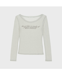 Sheer Long Sleeve (Light Gray)