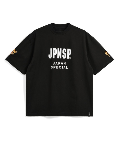 TAION(タイオン)の「【TAION(タイオン)】〈ユニセックス〉ノンダウン ジャパンスペシャル アーム刺繍 Tシャツ(Tシャツ/カットソー・メンズ・ホワイト系その他6/ホワイト系その他7/ブラック系その他6/ブラック系その他7/オレンジ系その他6/ホワイト系/ブラック系/オリーブ系/ネイビー系2・S/M/L/XL/2XL/3XL)」の5枚目の写真