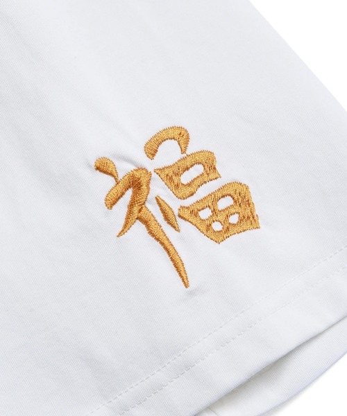 TAION(タイオン)の「【TAION(タイオン)】〈ユニセックス〉ノンダウン ジャパンスペシャル アーム刺繍 Tシャツ(Tシャツ/カットソー・メンズ・ホワイト系その他6/ホワイト系その他7/ブラック系その他6/ブラック系その他7/オレンジ系その他6/ホワイト系/ブラック系/オリーブ系/ネイビー系2・S/M/L/XL/2XL/3XL)」の19枚目の写真
