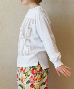 journal standard luxe　プリントリメイク リブロンT 追加》プリントリメイクリブロンT TURNS LUCKS（Tシャツ/カットソー
