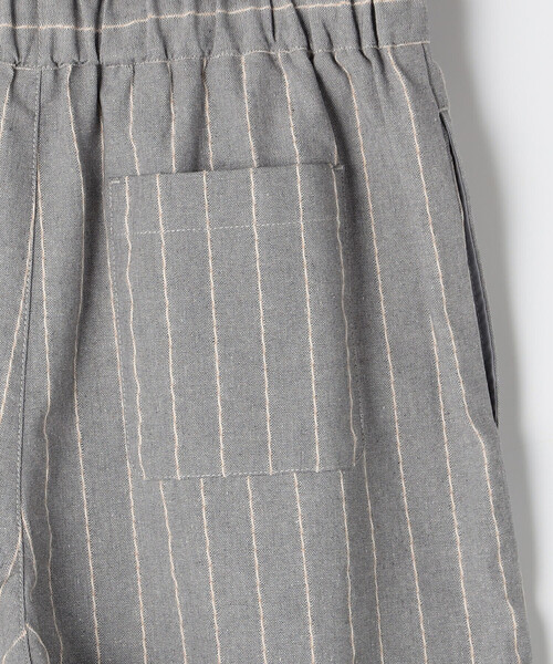 ONIGIRI（オニギリ）の「シャンブレー ワイドストライプパンツ（その他パンツ・レディース・オフホワイト/グレー/ベージュ・FREE）」の14枚目の写真