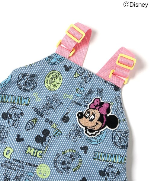 Disney(ディズニー)の「【リンク】【ディズニー】ミッキー&フレンズ/総柄ジャンスカ(ジャンパースカート・キッズ・その他10・120/110/100/90/80)」の4枚目の写真