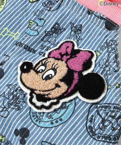 Disney(ディズニー)の「【リンク】【ディズニー】ミッキー&フレンズ/総柄ジャンスカ(ジャンパースカート・キッズ・その他10・120/110/100/90/80)」の5枚目の写真