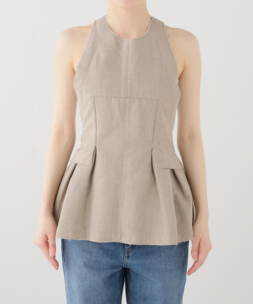 IENA(イエナ)の「venit/ヴェニット LINEN BL ブラウス VEG5615A(シャツ/ブラウス・レディース・ベージュ・FREE)」の20枚目の写真
