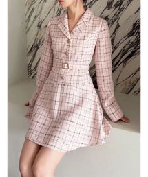 RESEXXY | ツイードジャケットミニワンピース(ワンピース)