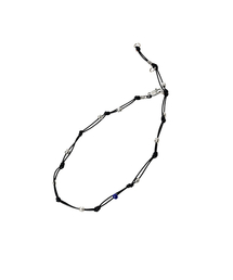 YOUCHE PRET A PORTER（ユッシュプレタポルテ）の「SQ NODE NECKLACE 001 Obsidian Black（ネックレス）」