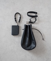 PR01. | SENTI Dyneema Leather MEDICINE BAG L+HAND STRAP / ダイニーマレザー メディスンバッグ L+ハンドストラップ(ショルダーバッグ)