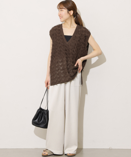 JOURNAL STANDARD relume(ジャーナルスタンダード レリューム)の「《追加 / 新色》フリンジベスト(ベスト・レディース・ブラック/ブラウン・FREE)」の15枚目の写真