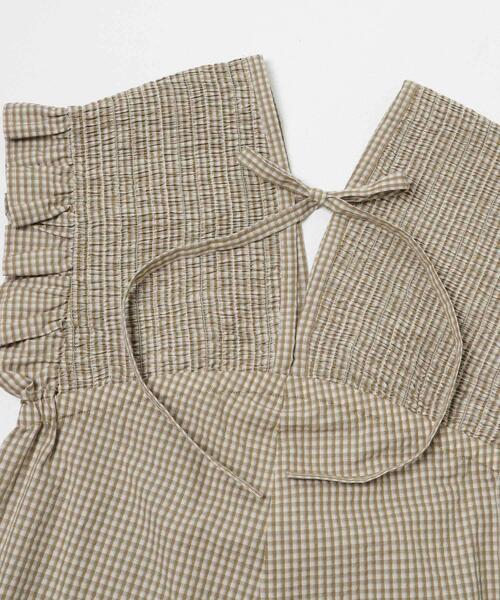 URBAN RESEARCH Sonny Label（アーバンリサーチサニーレーベル）の「シャーリングオールインワン（その他パンツ・レディース・ブラウン/ベージュ/インディゴブルー・36/38）」の22枚目の写真