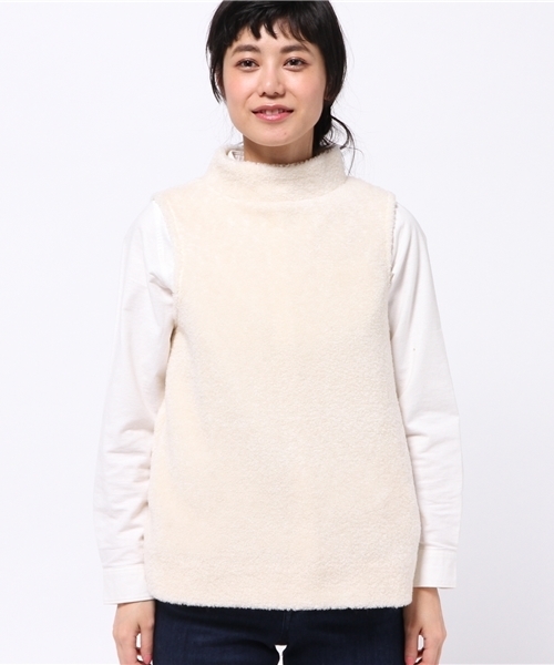 OUTLET（アウトレット）の「【CAPRICIEUX LE'MAGE】トイプースタンドタンク（Tシャツ/カットソー・レディース・ホワイト・FREE）」の5枚目の写真