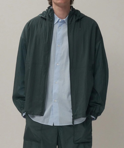 ATON / エイトン】SUPER LIGHT NYLON SPORT JACKET（マウンテン